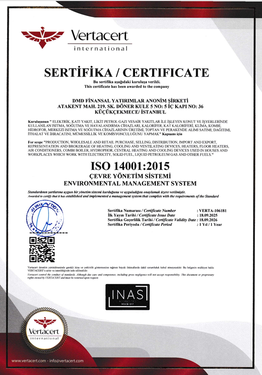 KALORİFER VE TERMOSİFON 10KW - 12